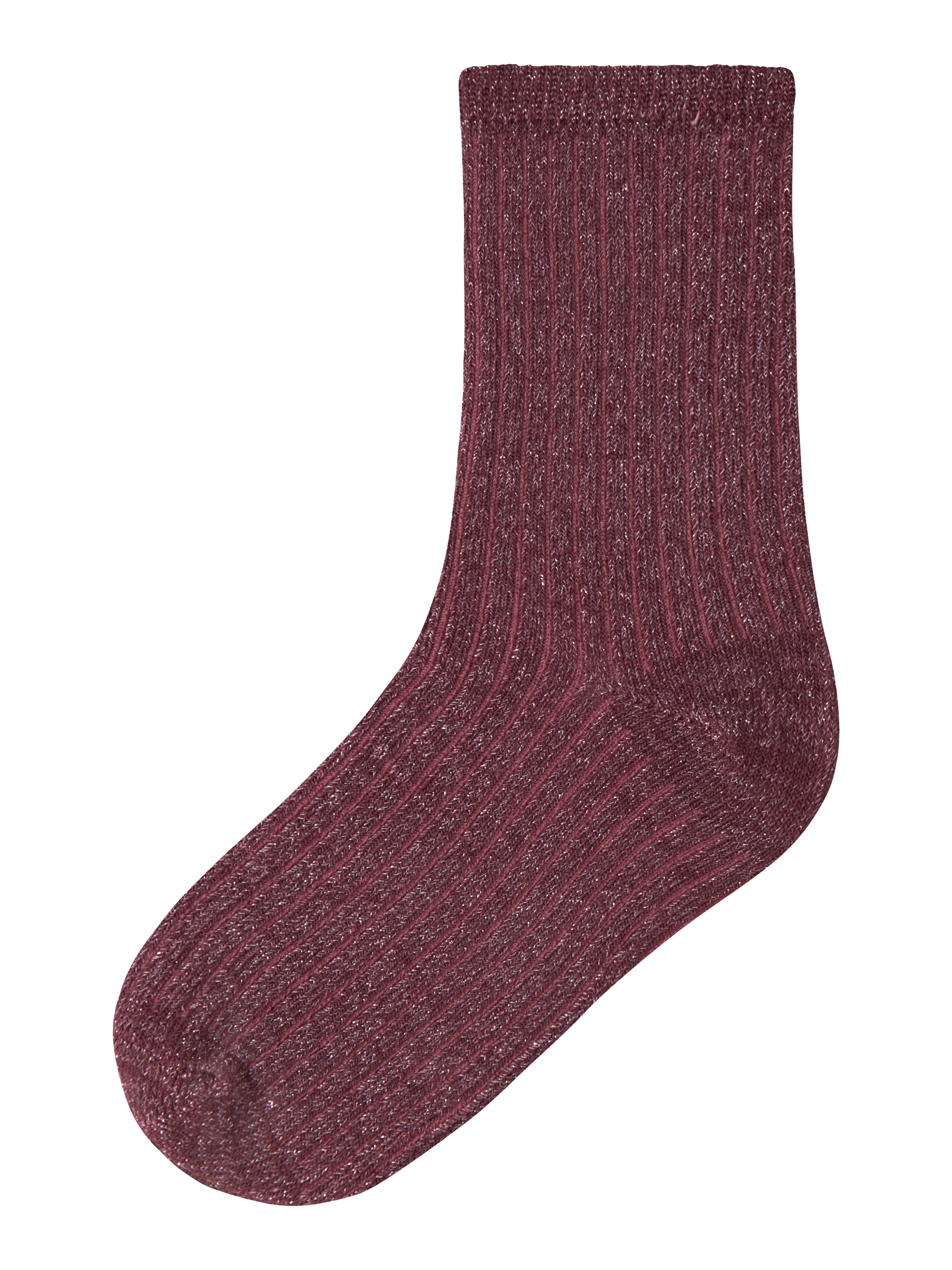 Name It - Nobba Glitter Sock - Wild Ginger