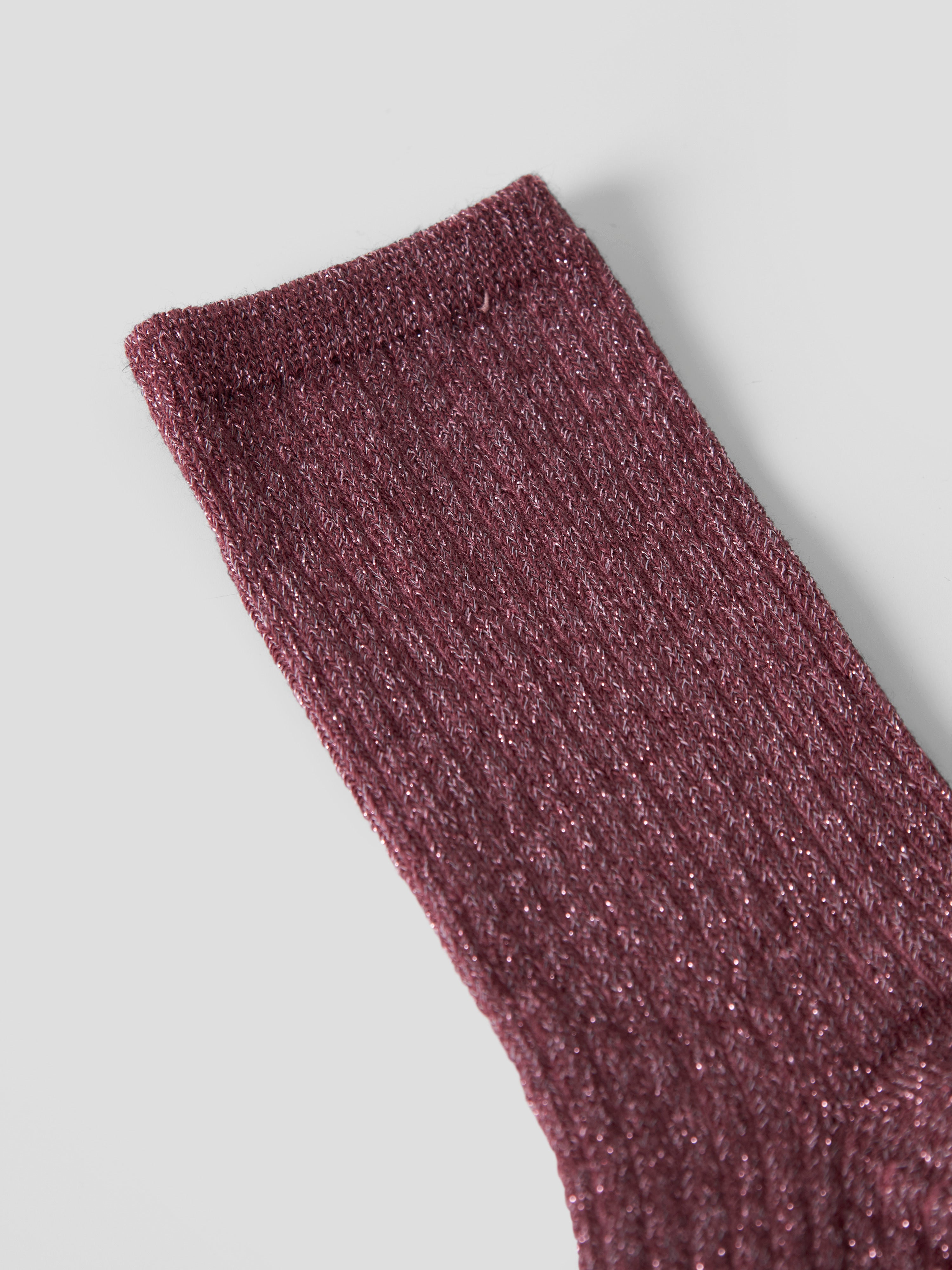 Name It - Nobba Glitter Sock - Wild Ginger