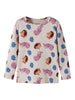 Name It Besa - Børste LS Slim Top DR - Peyote Melange