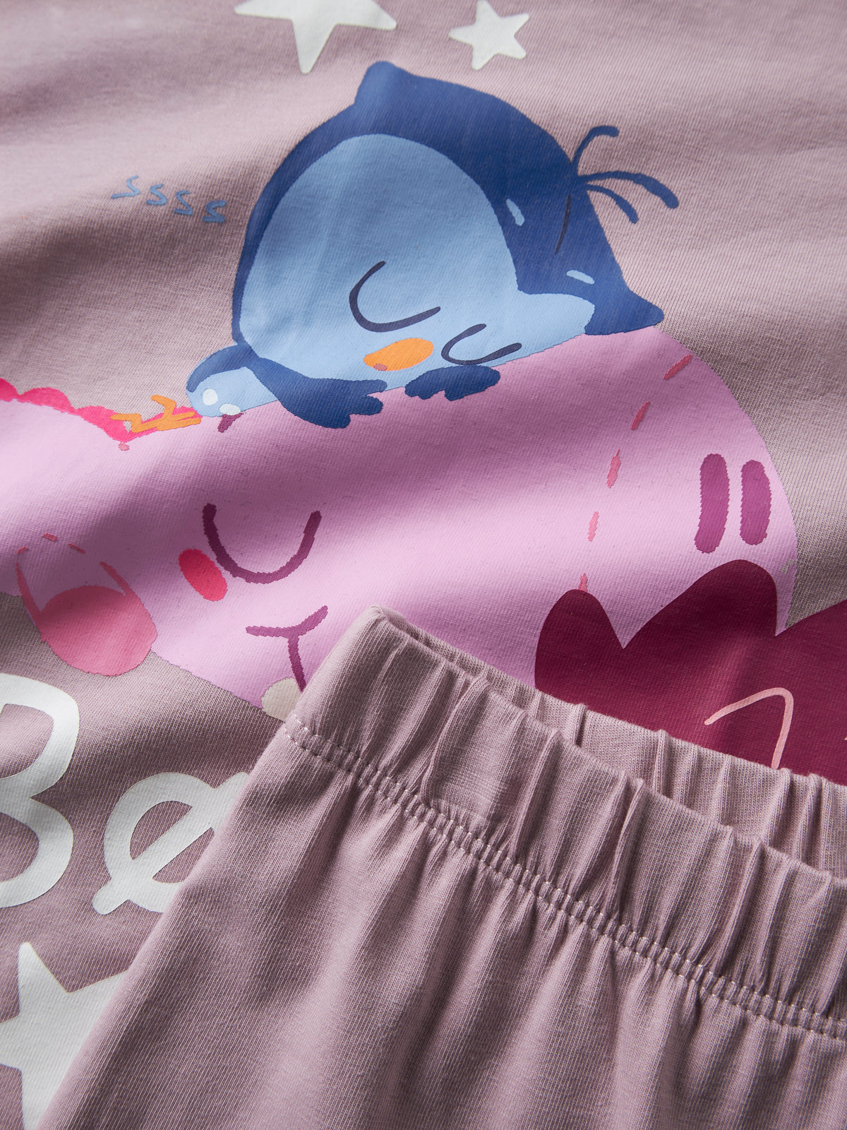 Name It Aba - Borste LS Nightset DR - Mauve Shadows