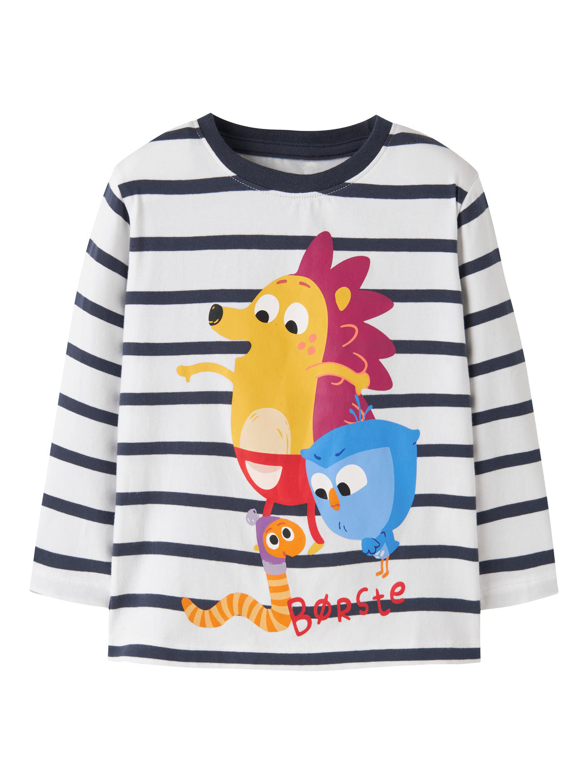 Name It Avi - Borste LS Top - Bright White