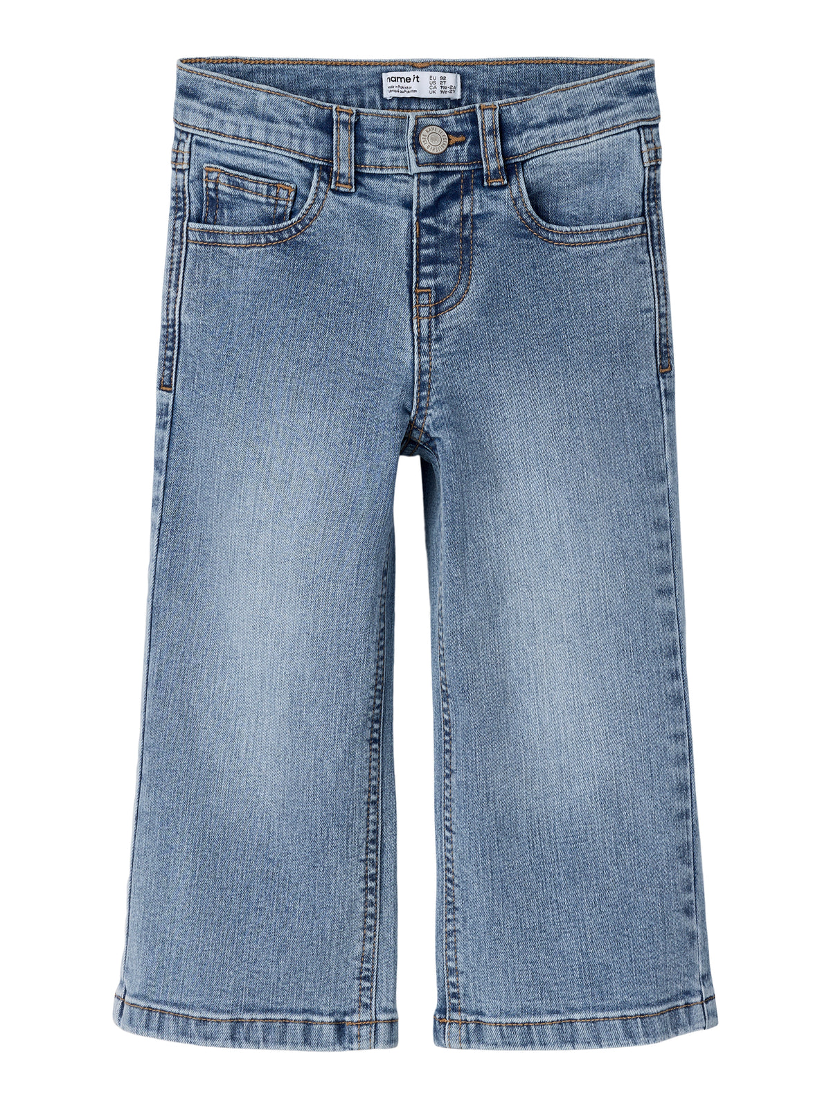 Name It Rose - Wide Jeans 5666 MD - Medium Blue Denim