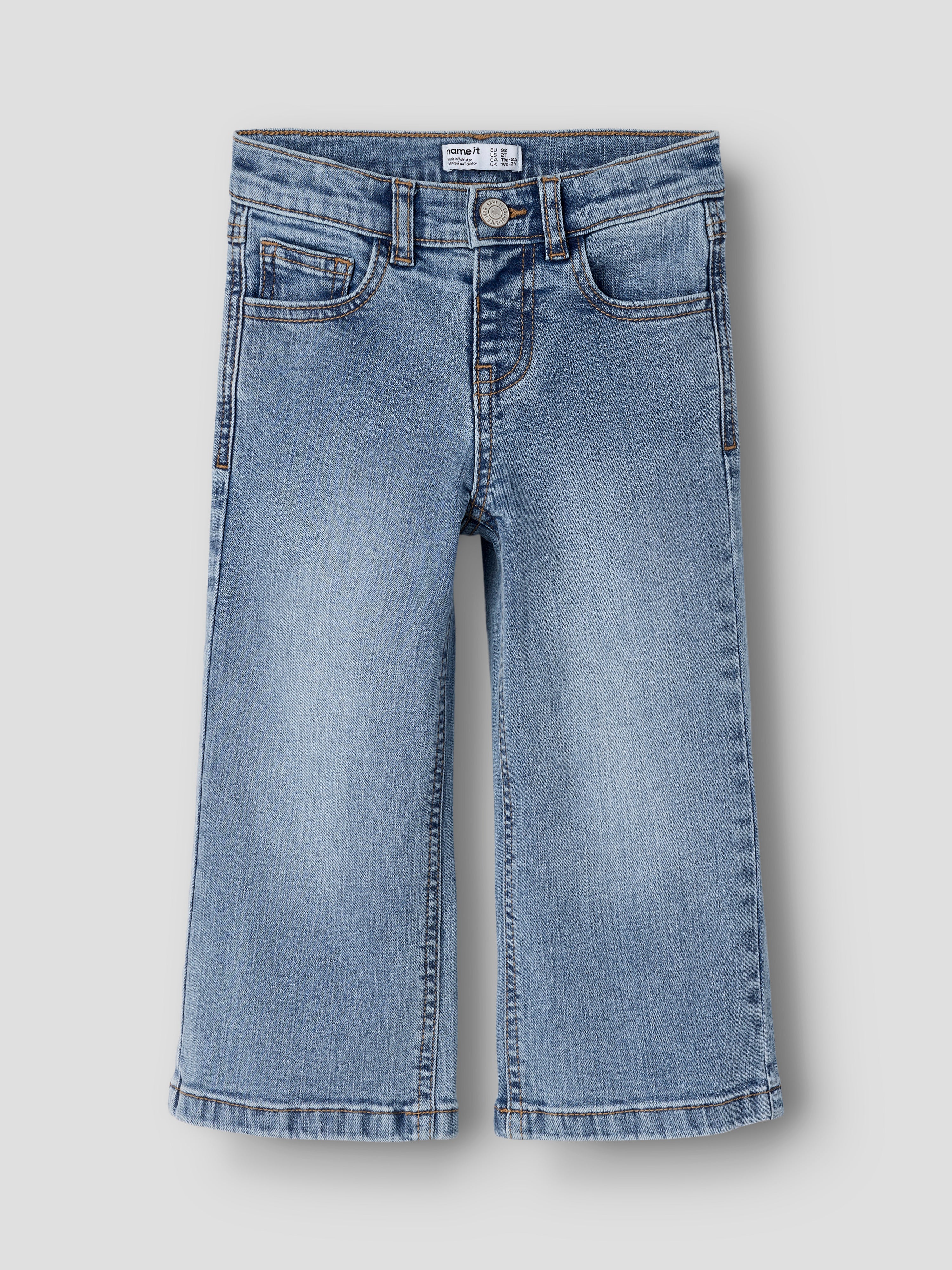 Name It Rose - Wide Jeans 5666 MD - Medium Blue Denim