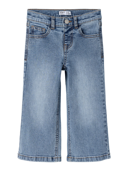 Name It Rose - Wide Jeans 5666 MD - Medium Blue Denim