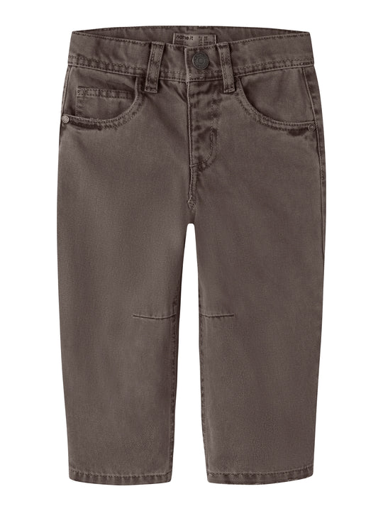 Name It Ben - Barrel Twill Pant 6710 - Turkish Coffee
