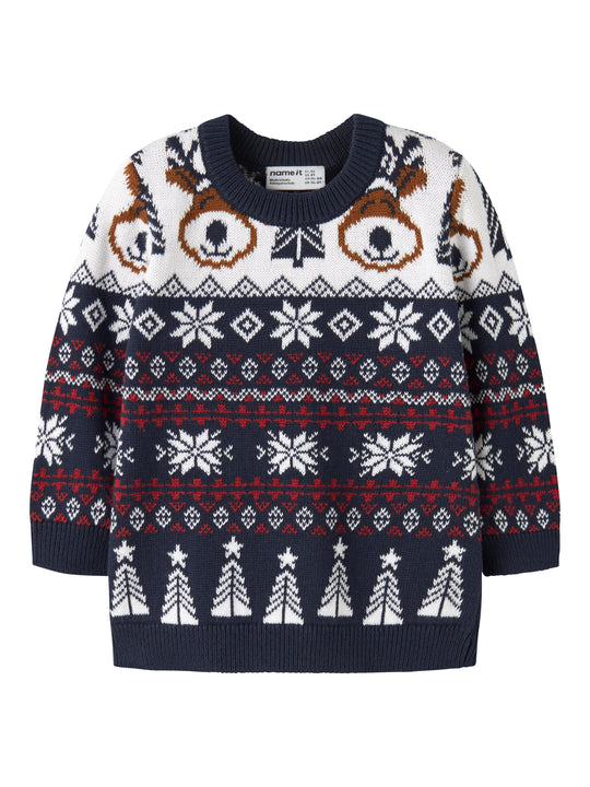 Name It Rismas - LS Knit - Navy Blazer