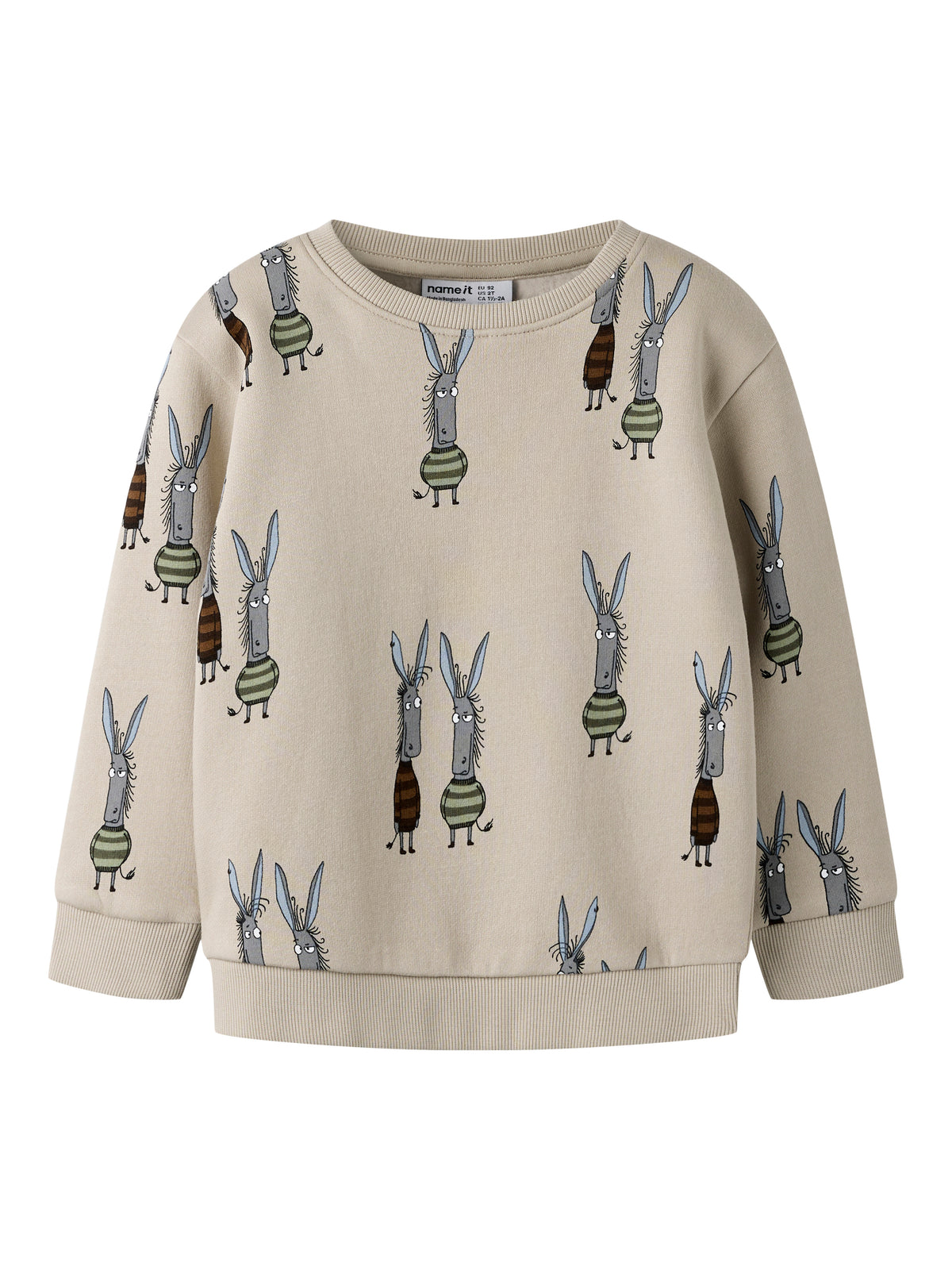 Name It Odell - LS Sweat - Pure Cashmere