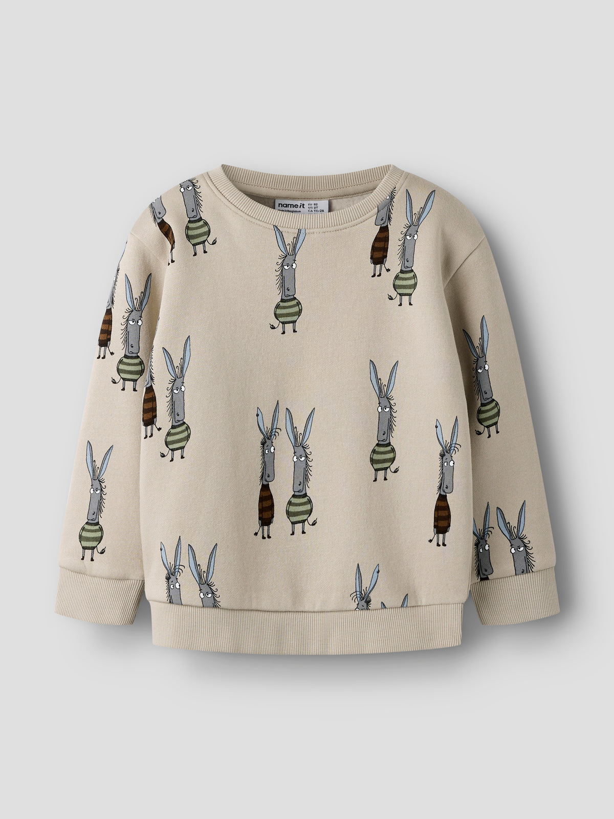 Name It Odell - LS Sweat - Pure Cashmere