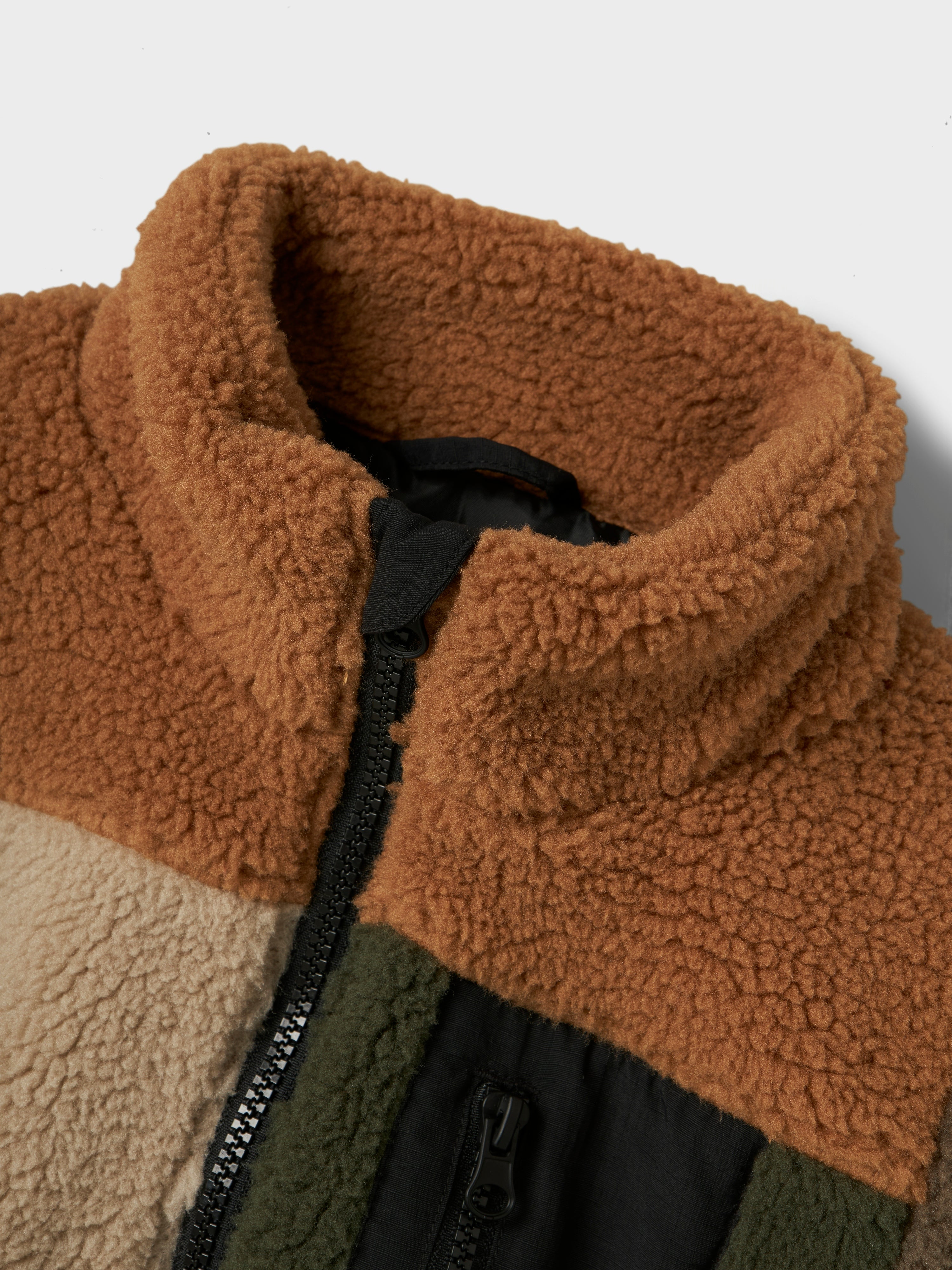 Name It Monico Teddy Jacket - Toasted Coconut
