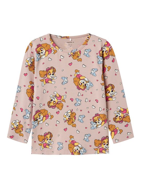 Name It Jiddi Paw Patrol Top - Violet