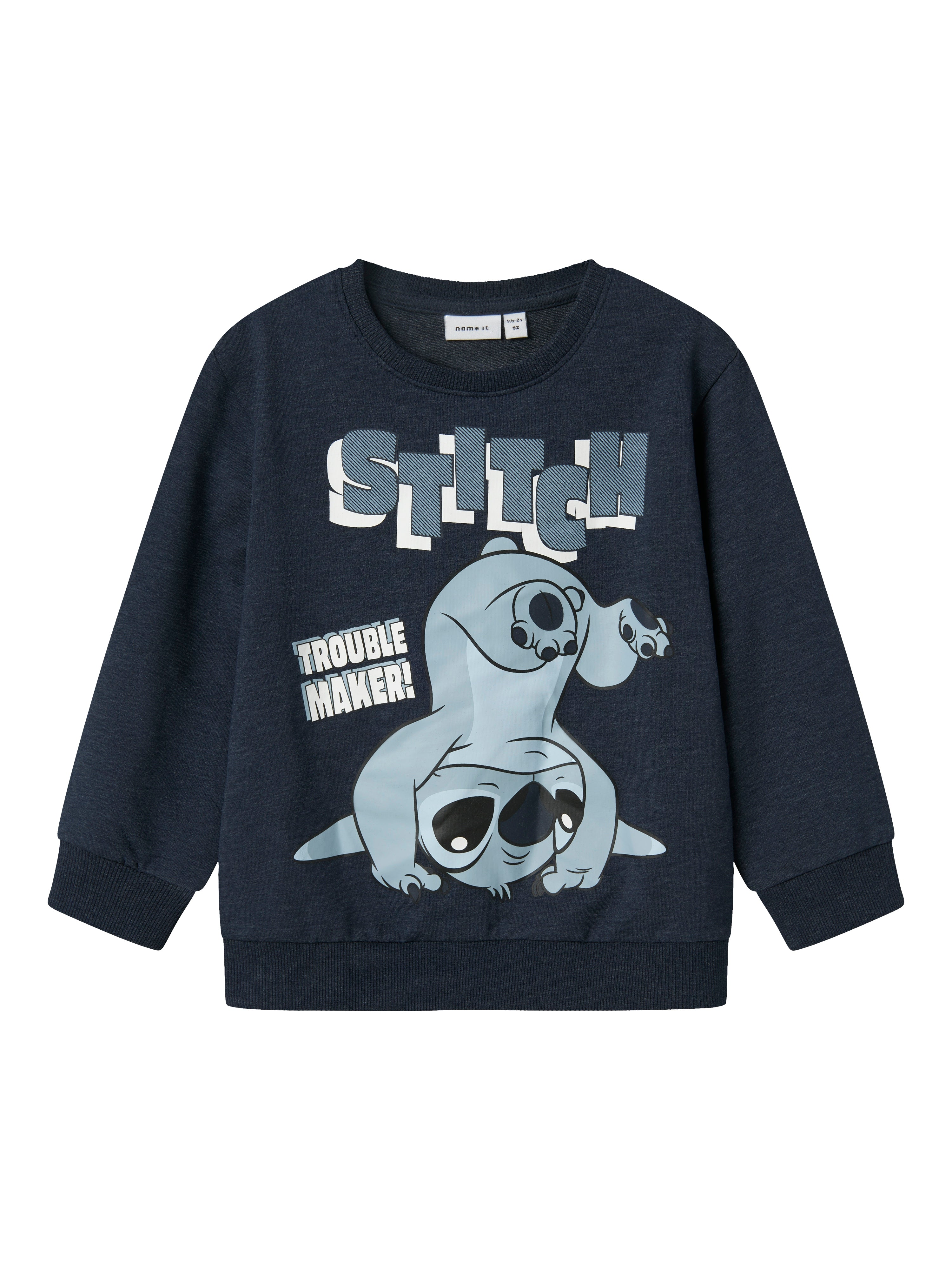 Name It Jasp Stitch sweat shirt - Navy Blazer