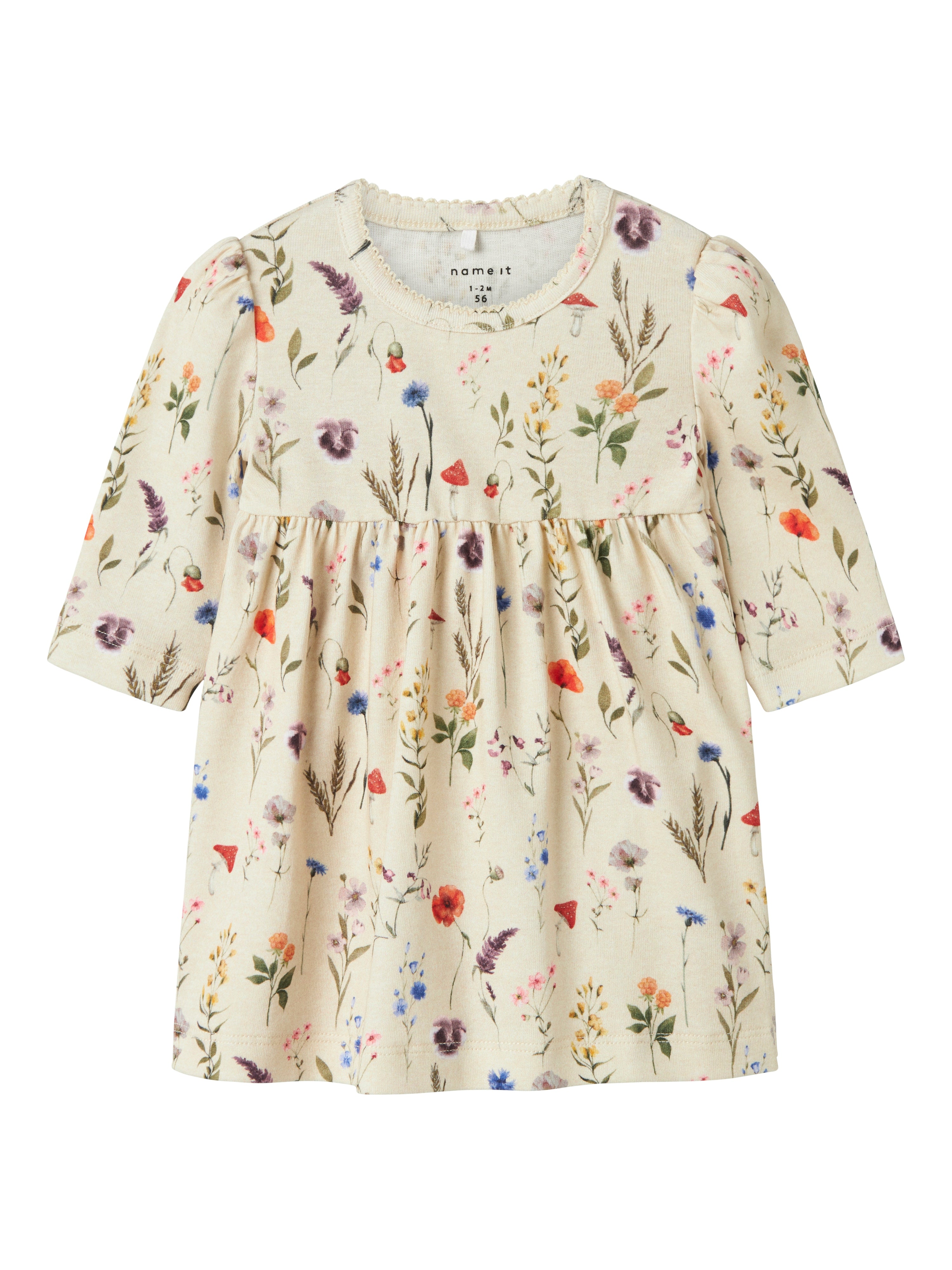 Name It Luxa Dress - Peyote Melange