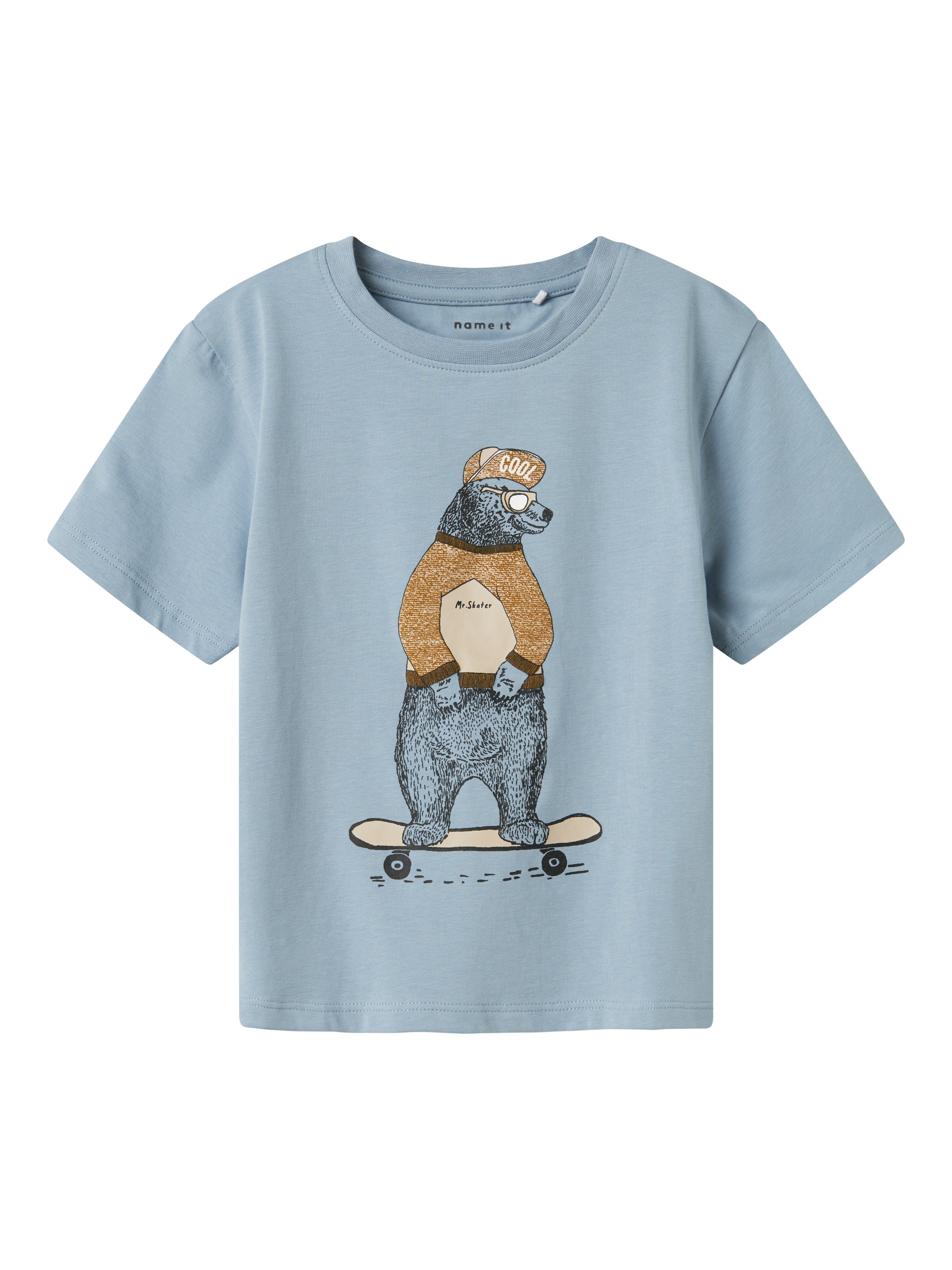 Name It Linden Top - Dusty Blue