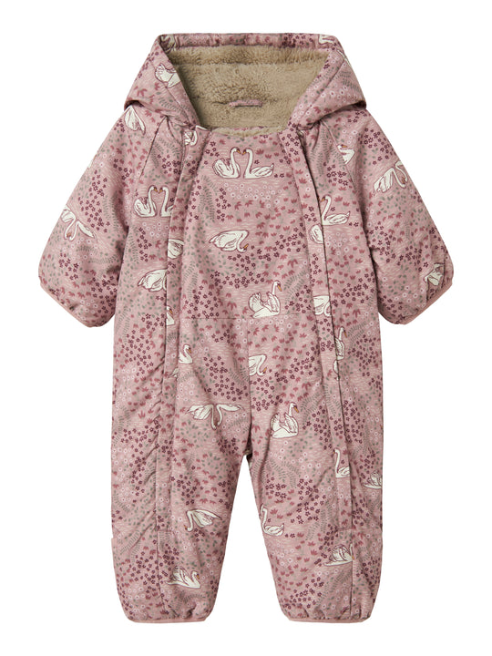 Name It Snow05 Suit Flyverdragt - Woodrose