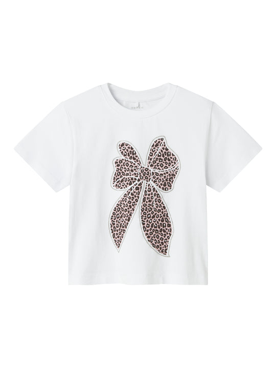 Name It Leoanja SS Top - Bright White