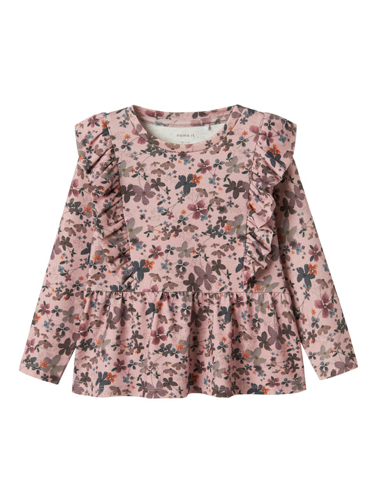 Name It Naline Top - Burnished Lilac