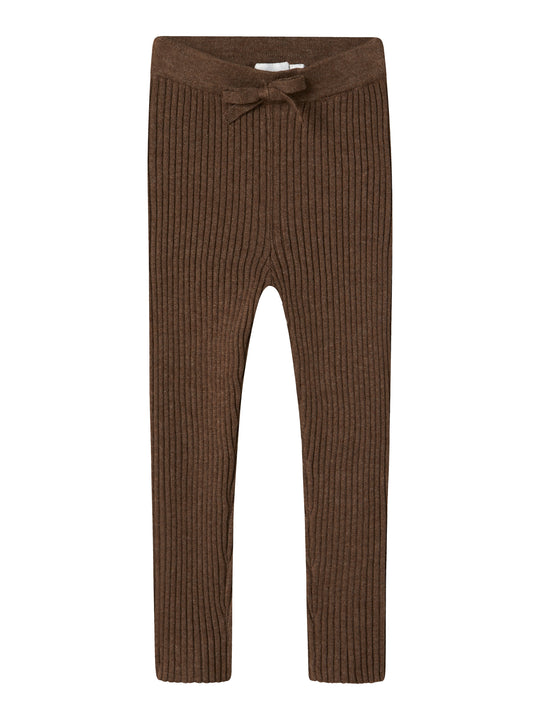 Name It Nalia Knit Legging - Peppercorn