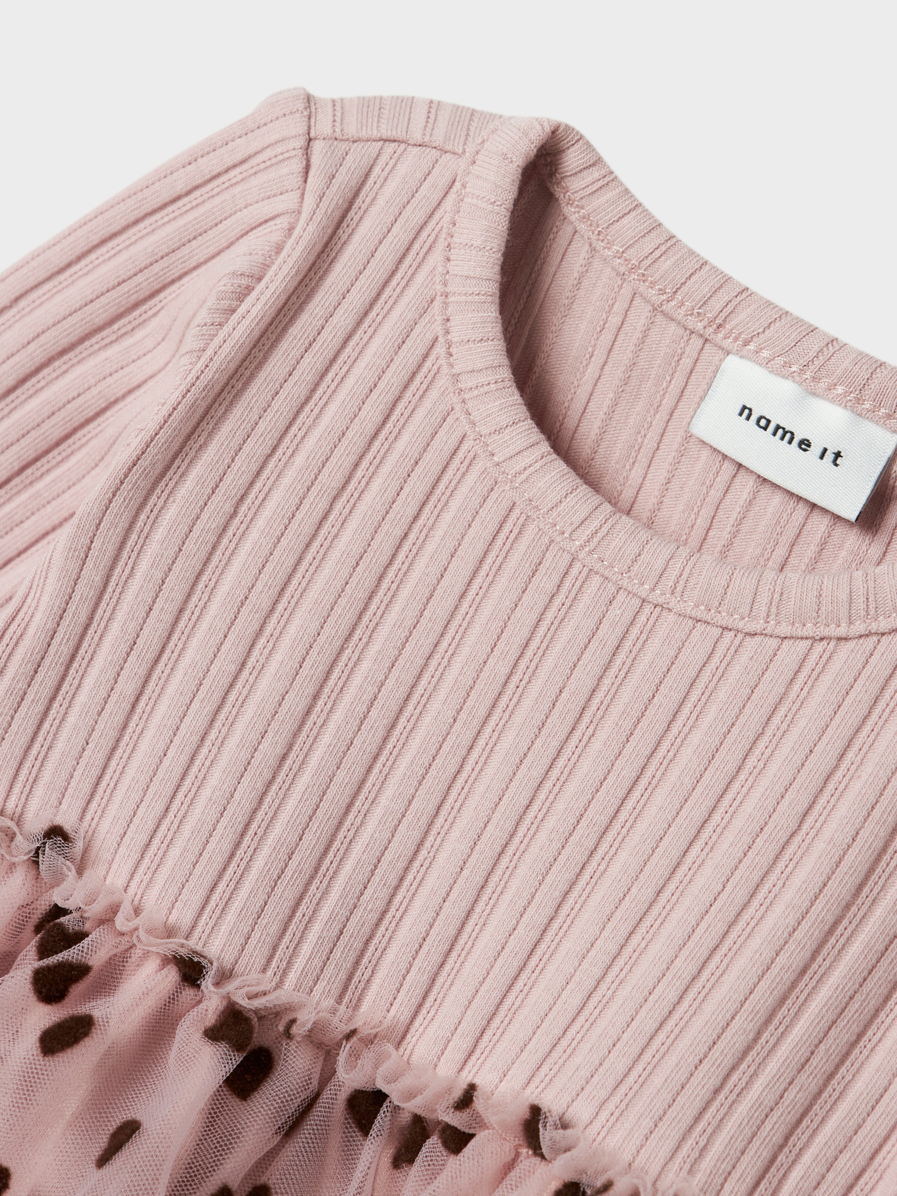 Name It Nea Tulle Dress - Burnished Lilac