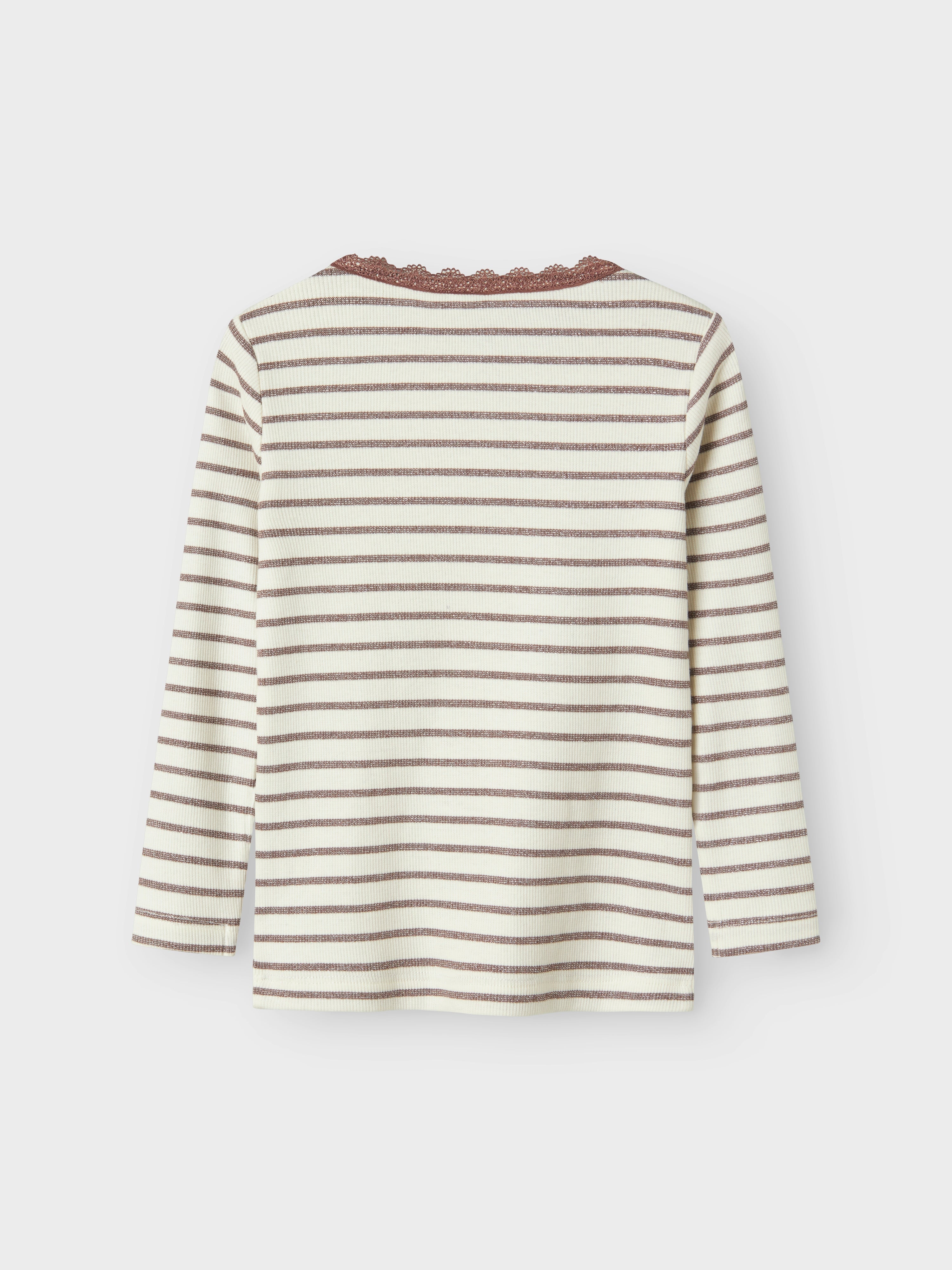 Name It Nette Slim Top - Peppercorn