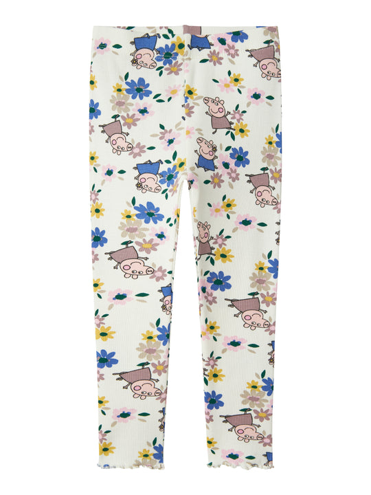Name It Ansa Peppa Legging - Cloud Dancer