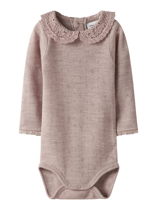 Name It Wang Wool Needle Body - Shadow Gray