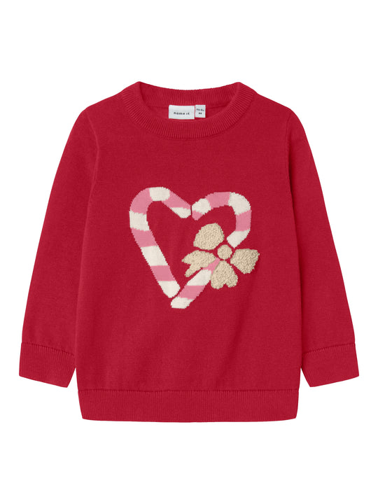 Name It Reamo LS Knit - Jester Red