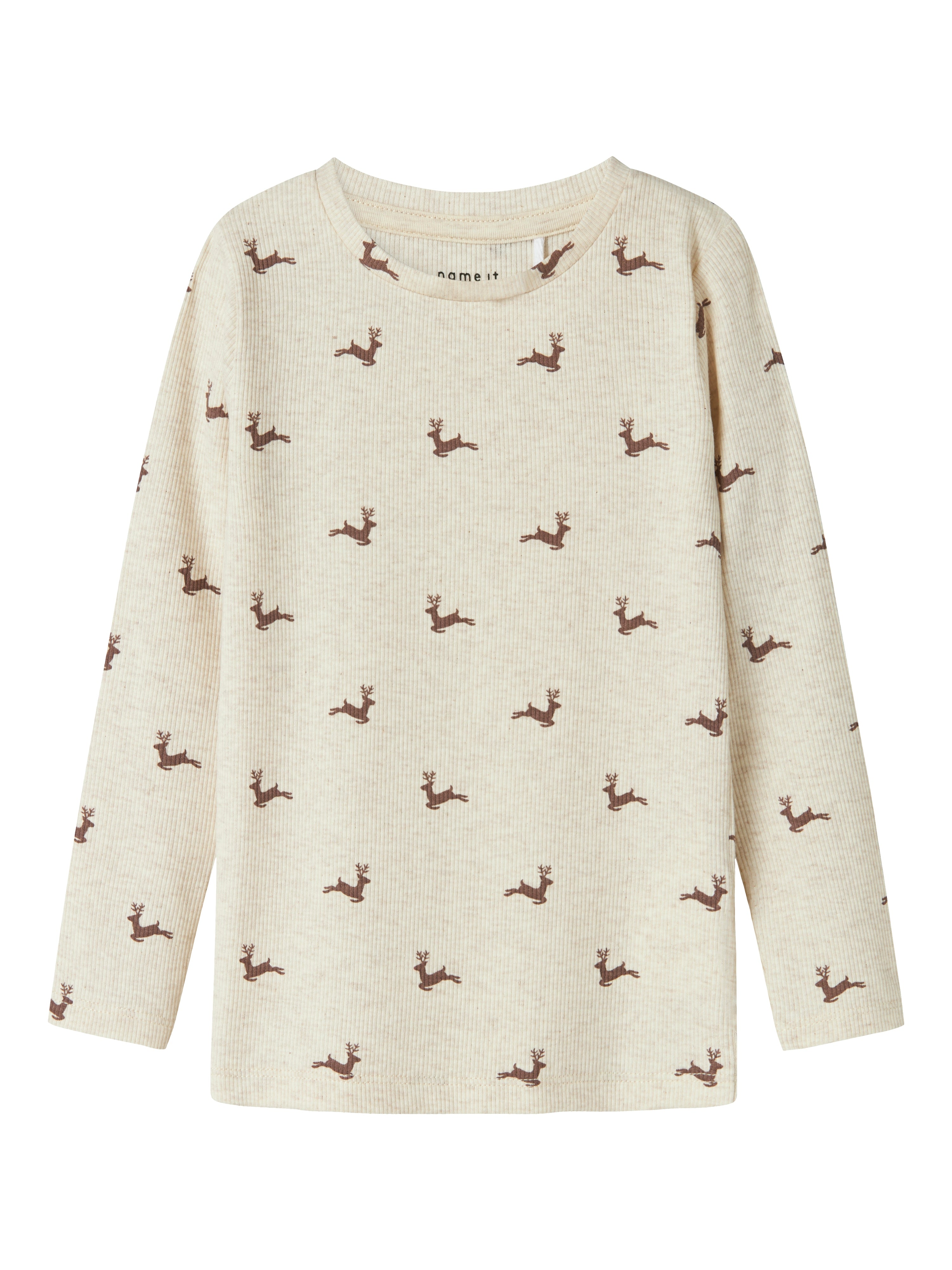 Name It Roko LS Top - Peyote Melange