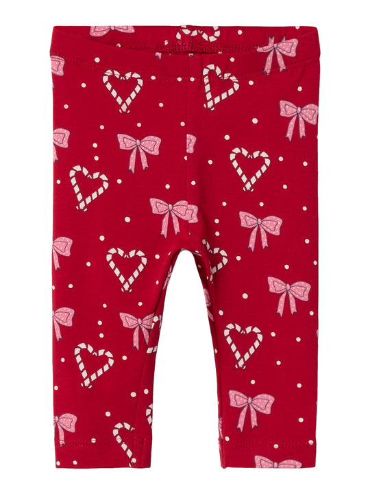 Name It Ri Leggings - Jester Red
