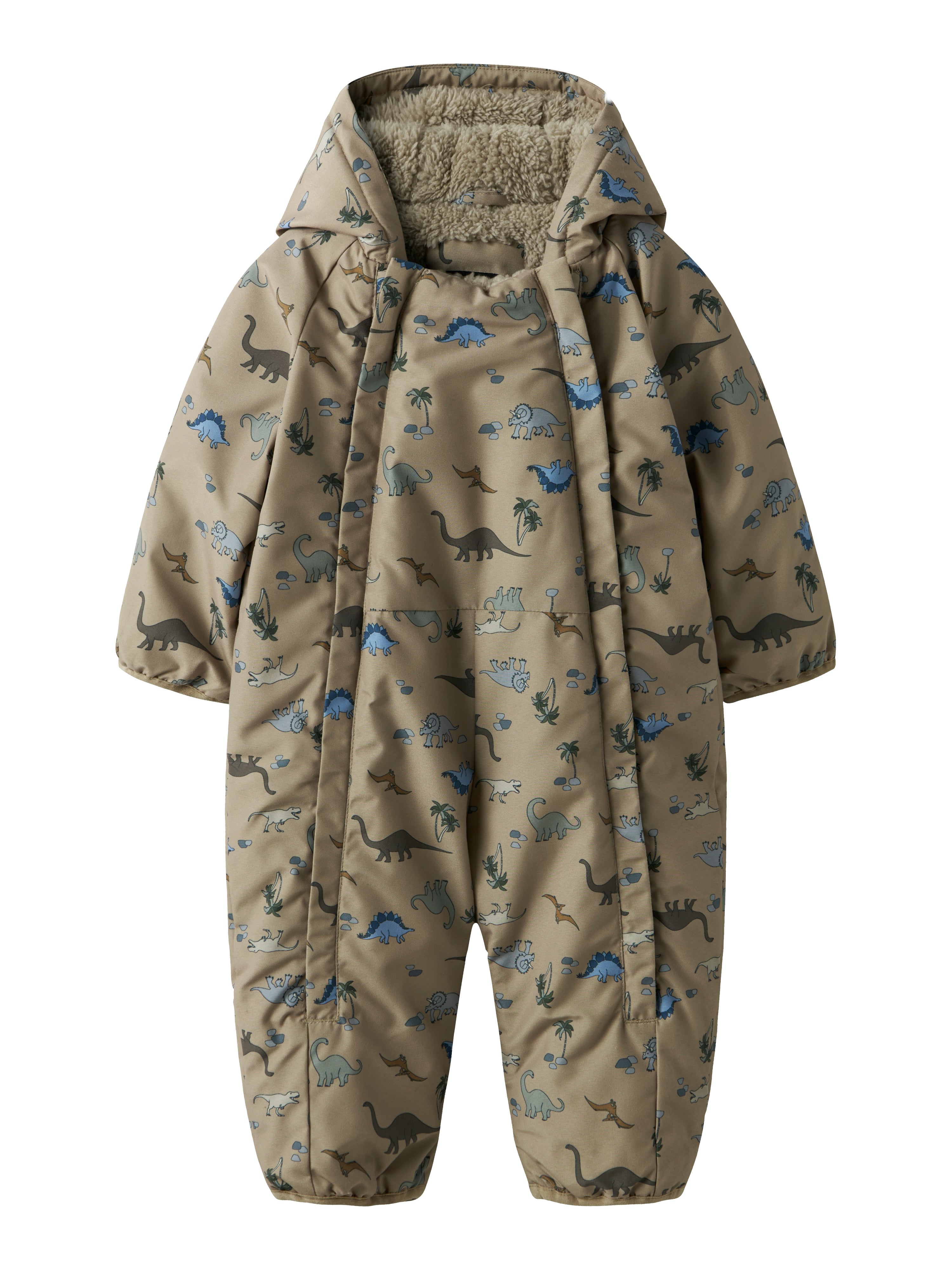 Name It Snow05 Suit Flyverdragt - Silver Mink