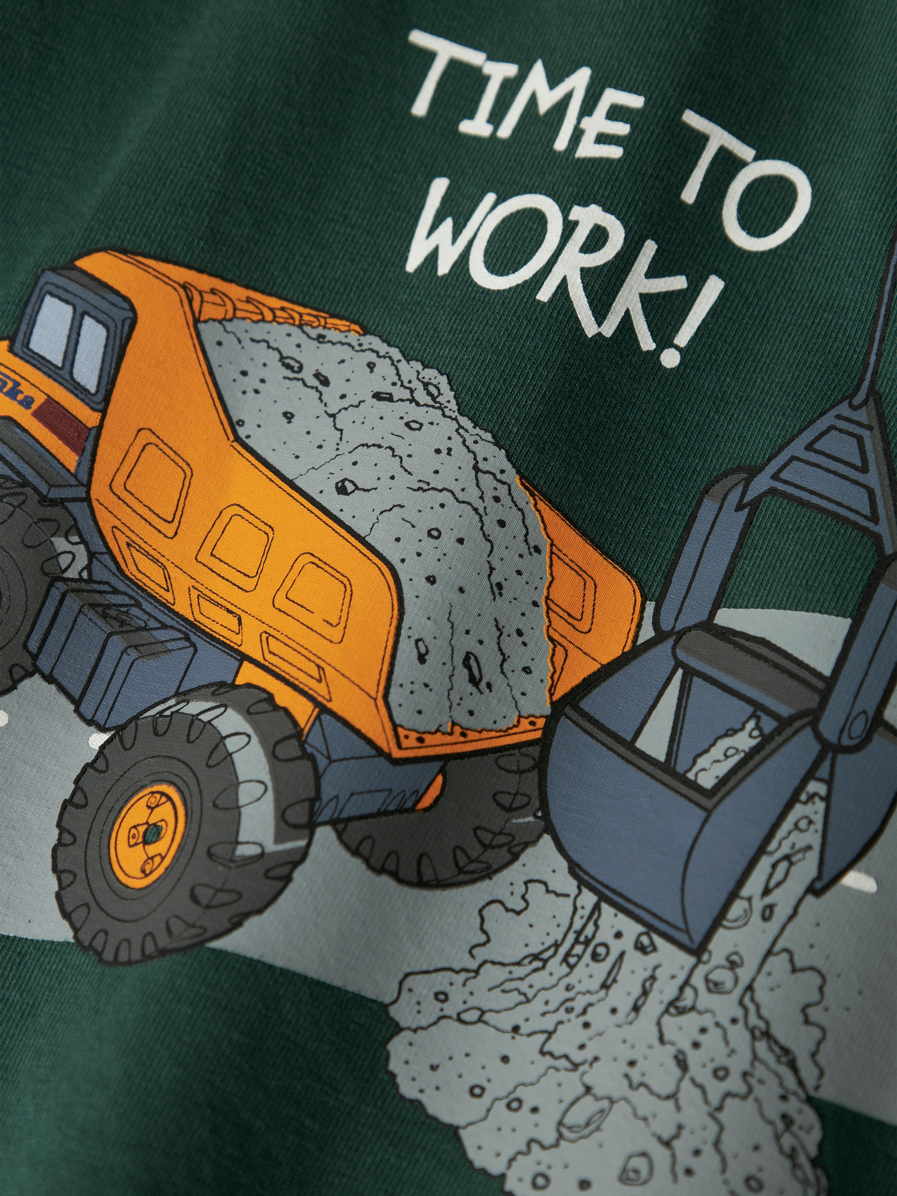 Name It Ofek Tonka LS Top - Bistro Green