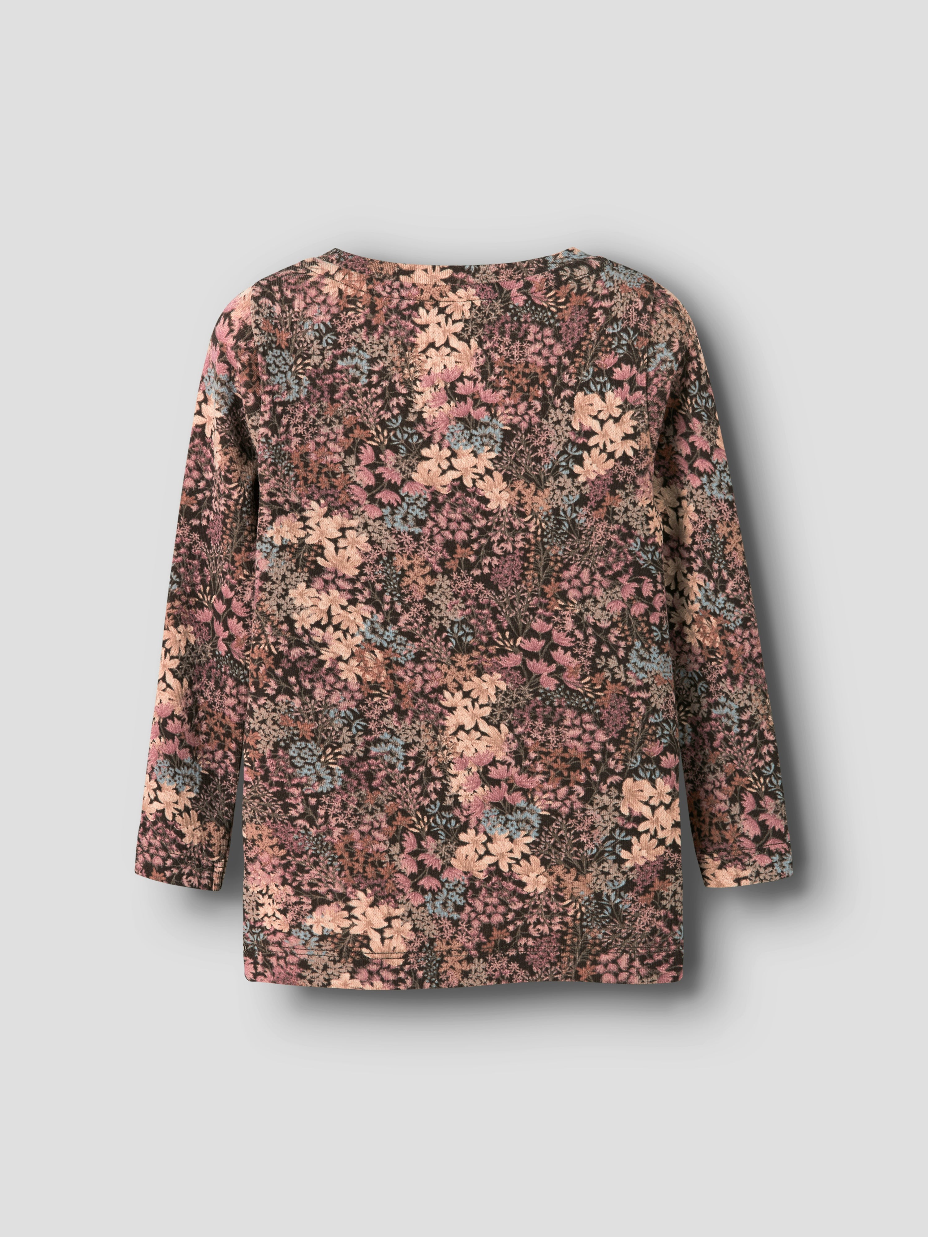 Name It Resa LS Top - Chocolate Brown