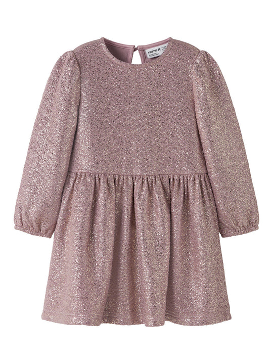 Name It Rditsa LS Dress - Keepsake Lilac