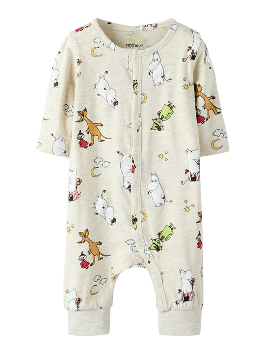Name It Selper Moomin Nightsuit - Peyote Melange