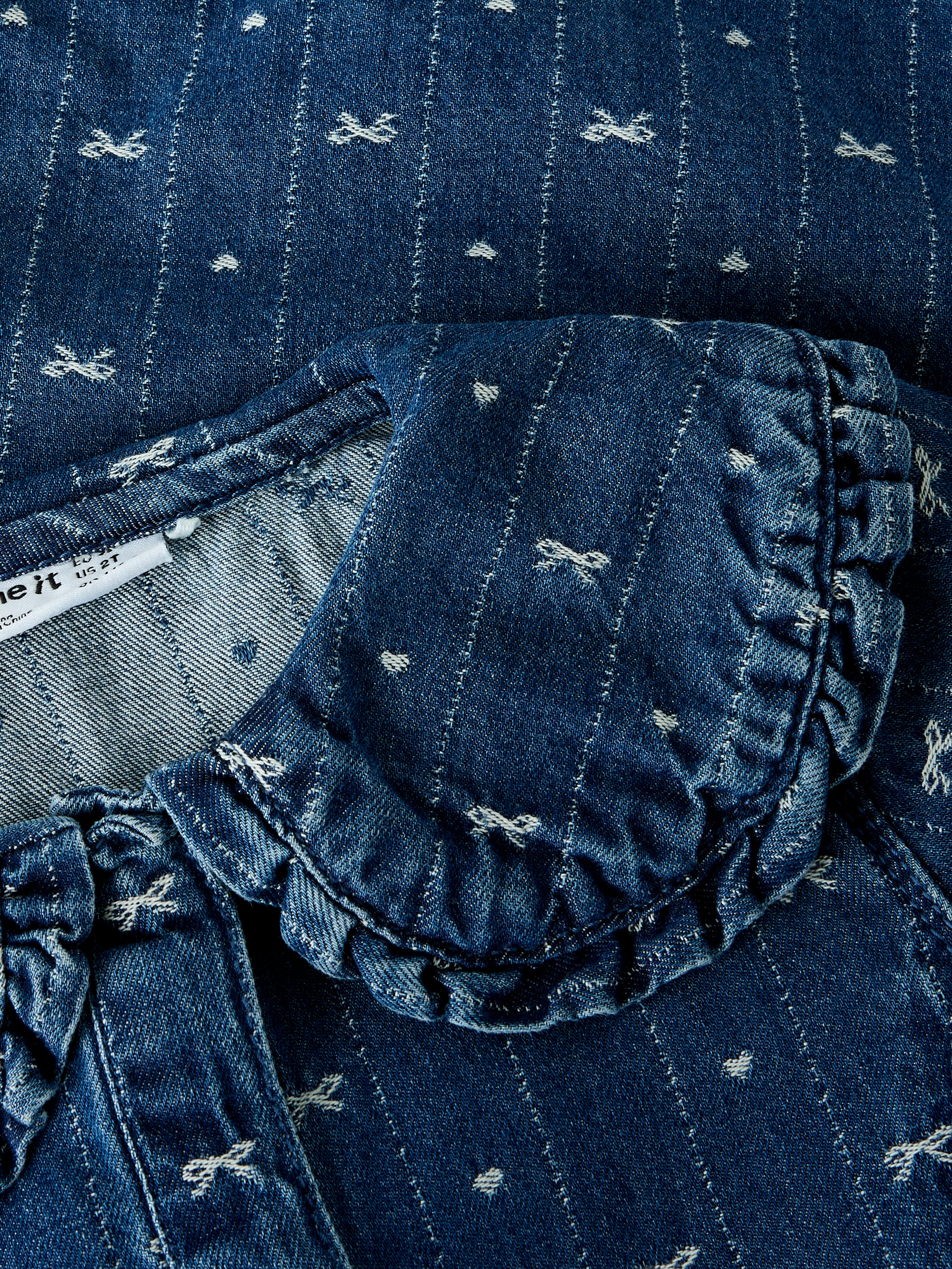 Name It Karla Denim Dresss - Dark Blue Denim