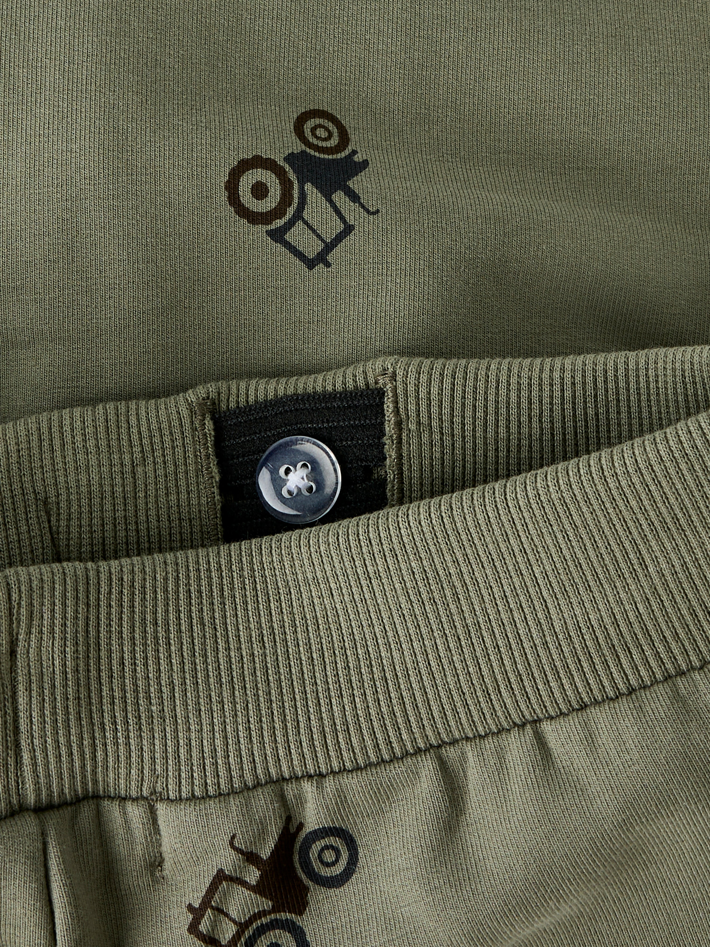 Name It Nivano Sweat pants - Dusty Olive