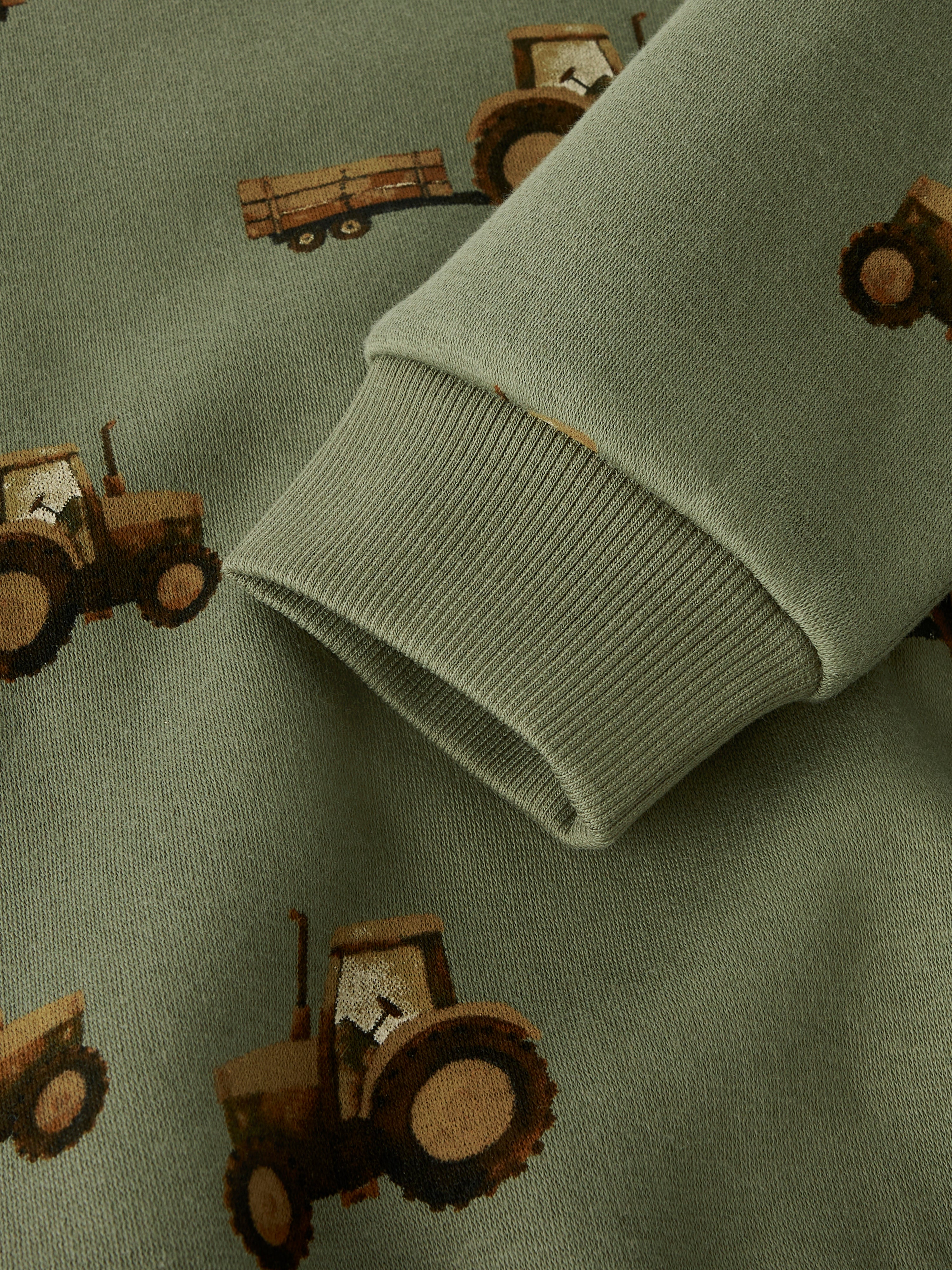 Name It Opa Sweat Shirt - Dusty Olive