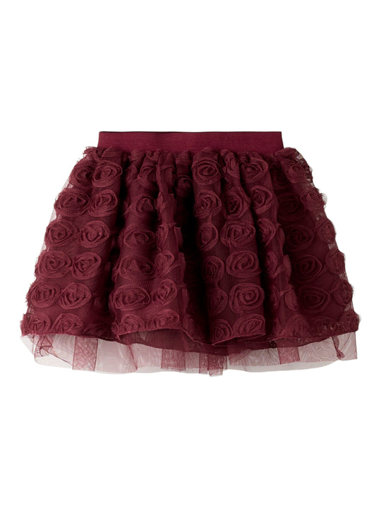 Name It Sykia Tulle Skirt - Burgundy