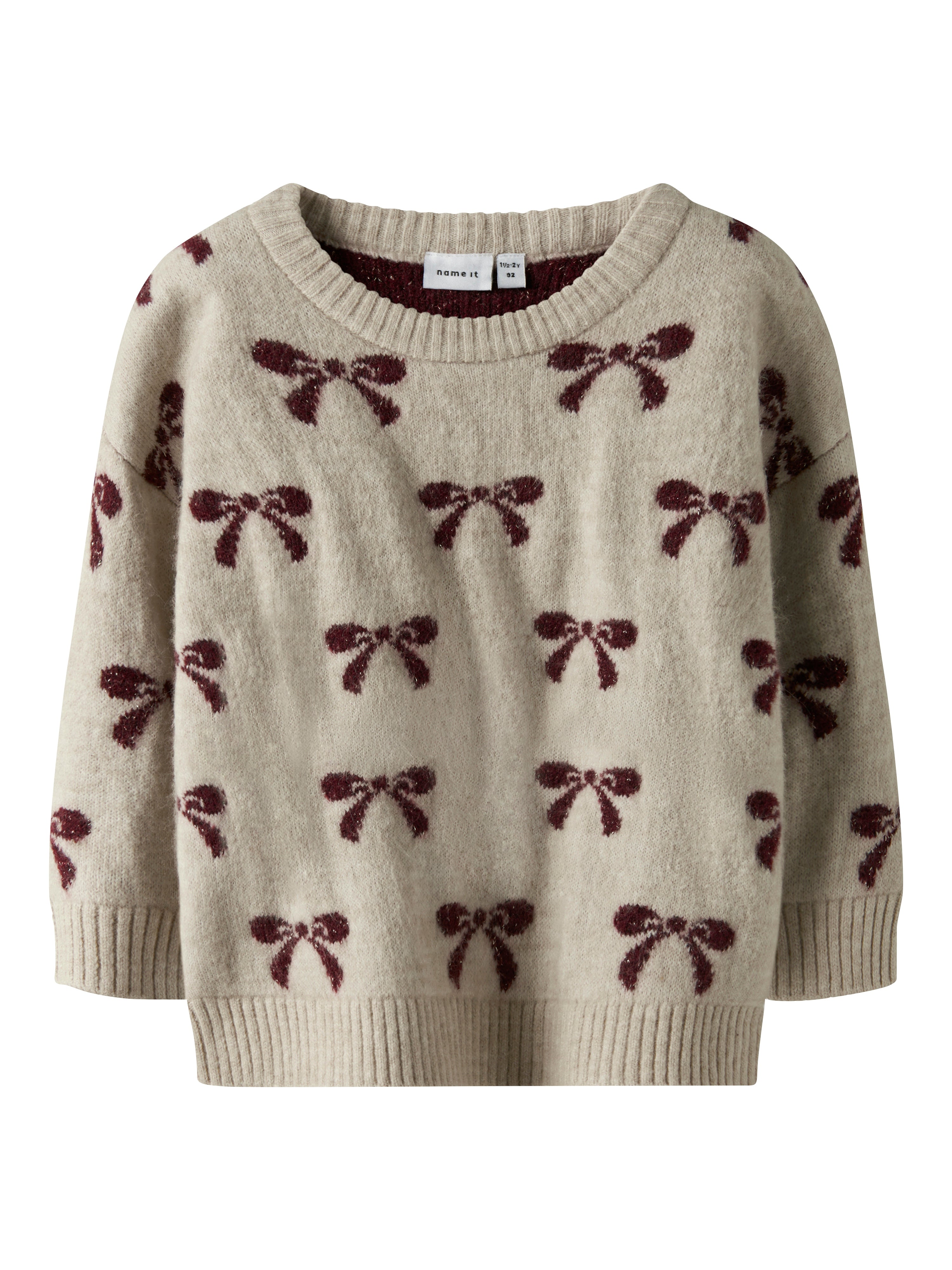 Name It Senya LS Knit - Cement