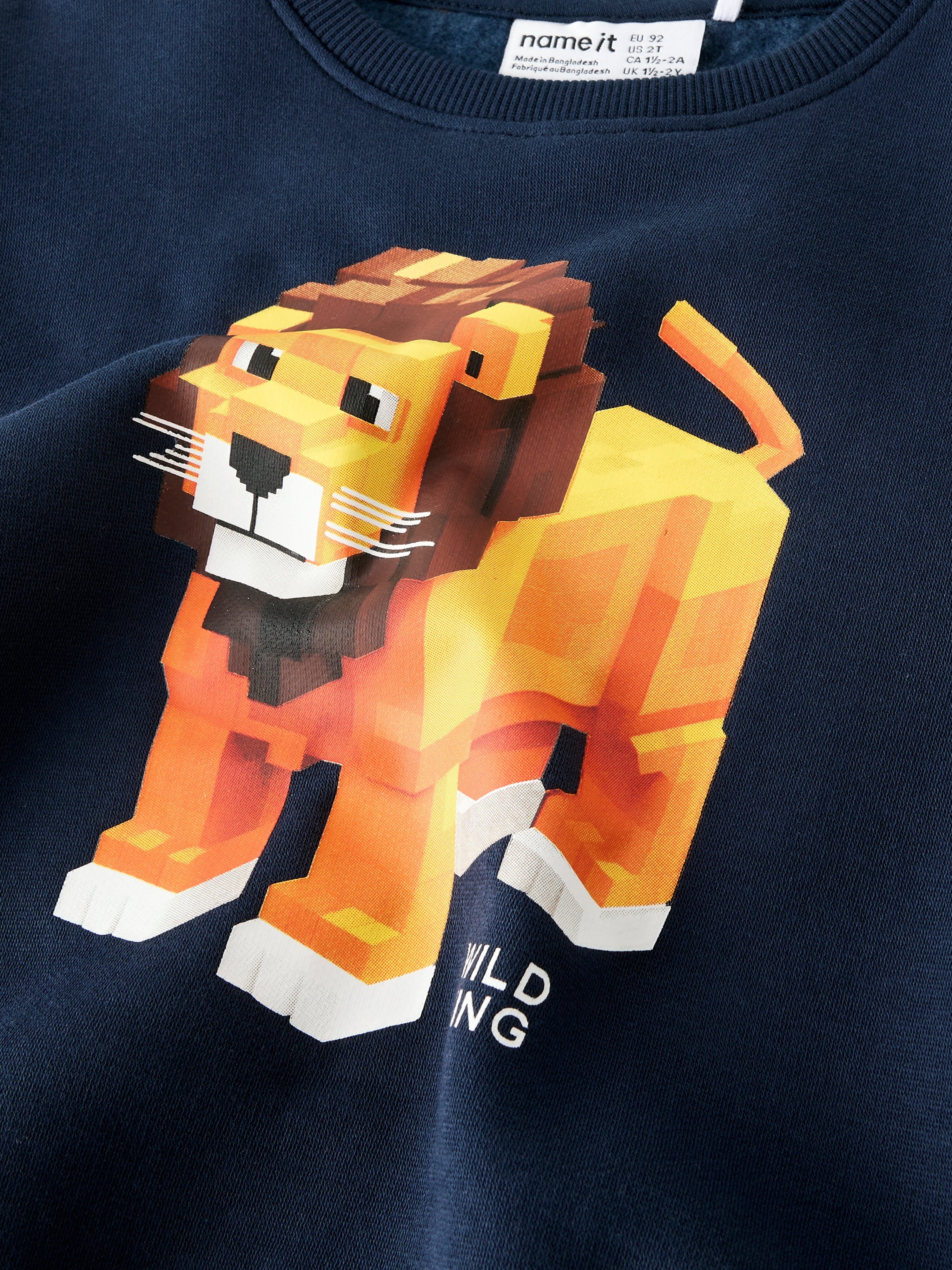 Name It Sigurt Sweat Shirt - Navy Blazer