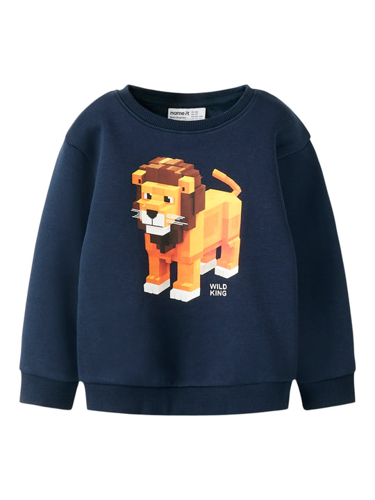 Name It Sigurt Sweat Shirt - Navy Blazer