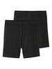 Name It Vivian 2 pk. Shorts Leggings - Black