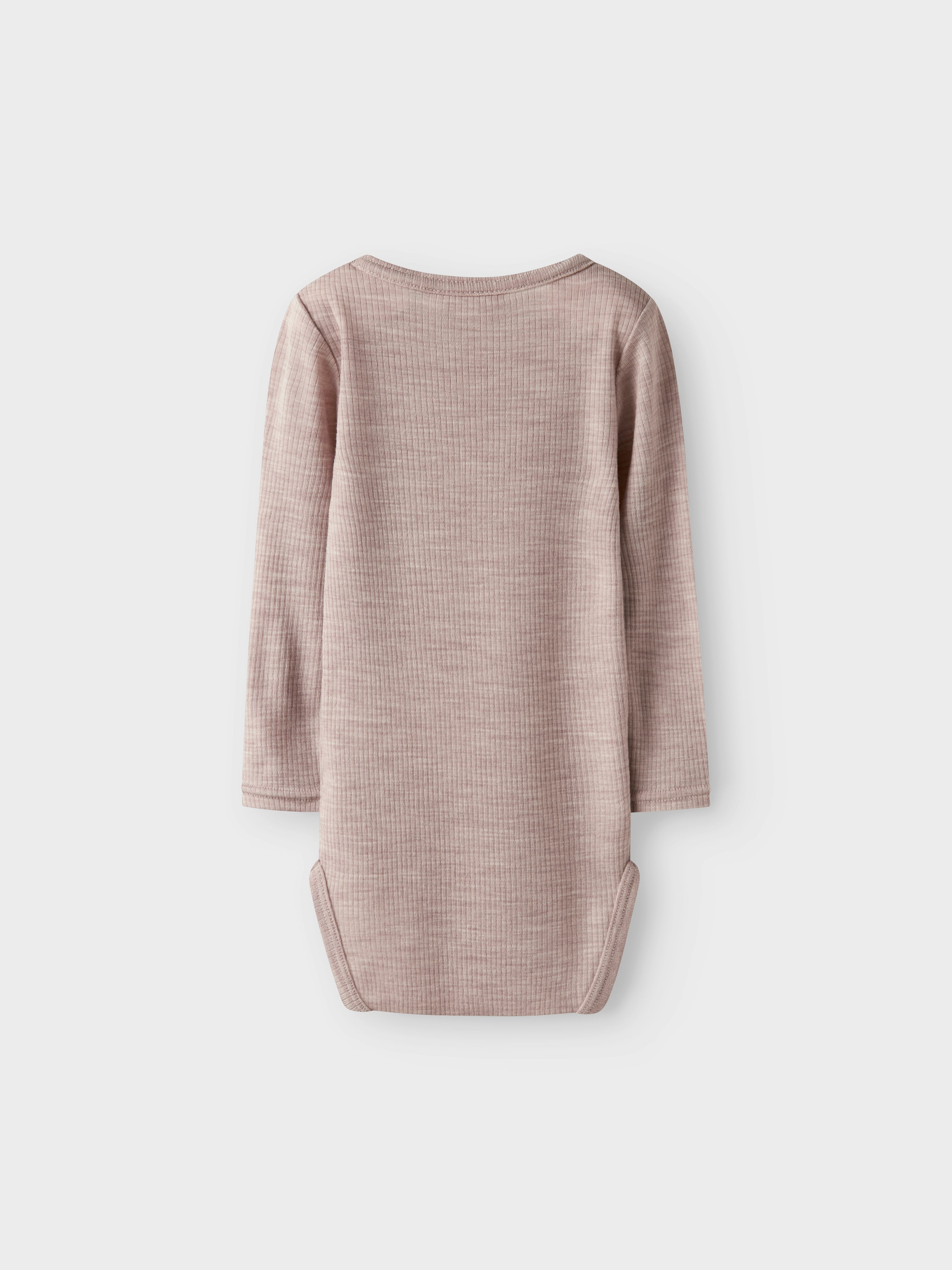 Name It Wax Wool Rib Body - Shadow Gray