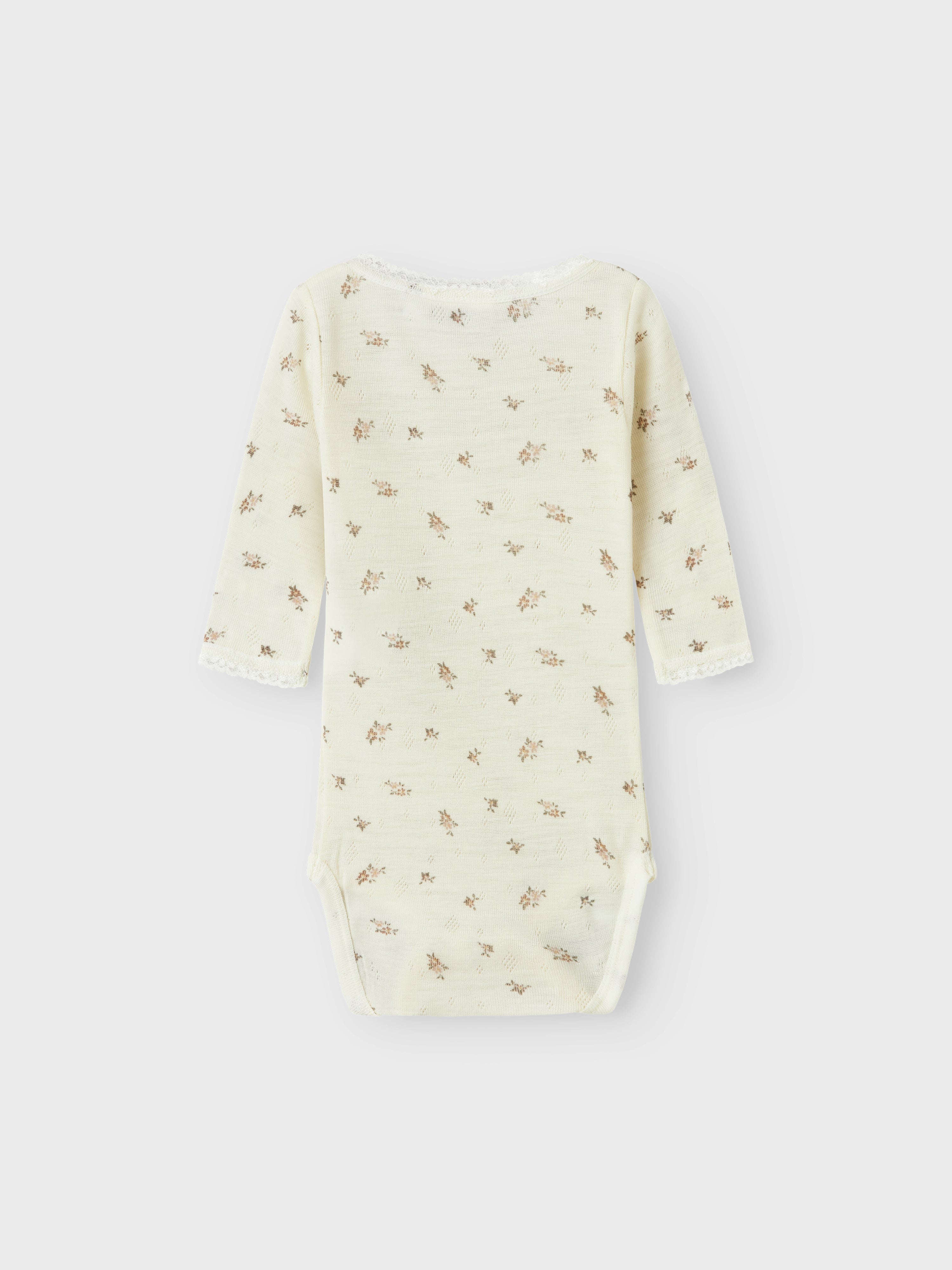 Name It Wang Wool Needle Body - Snow White/Flower