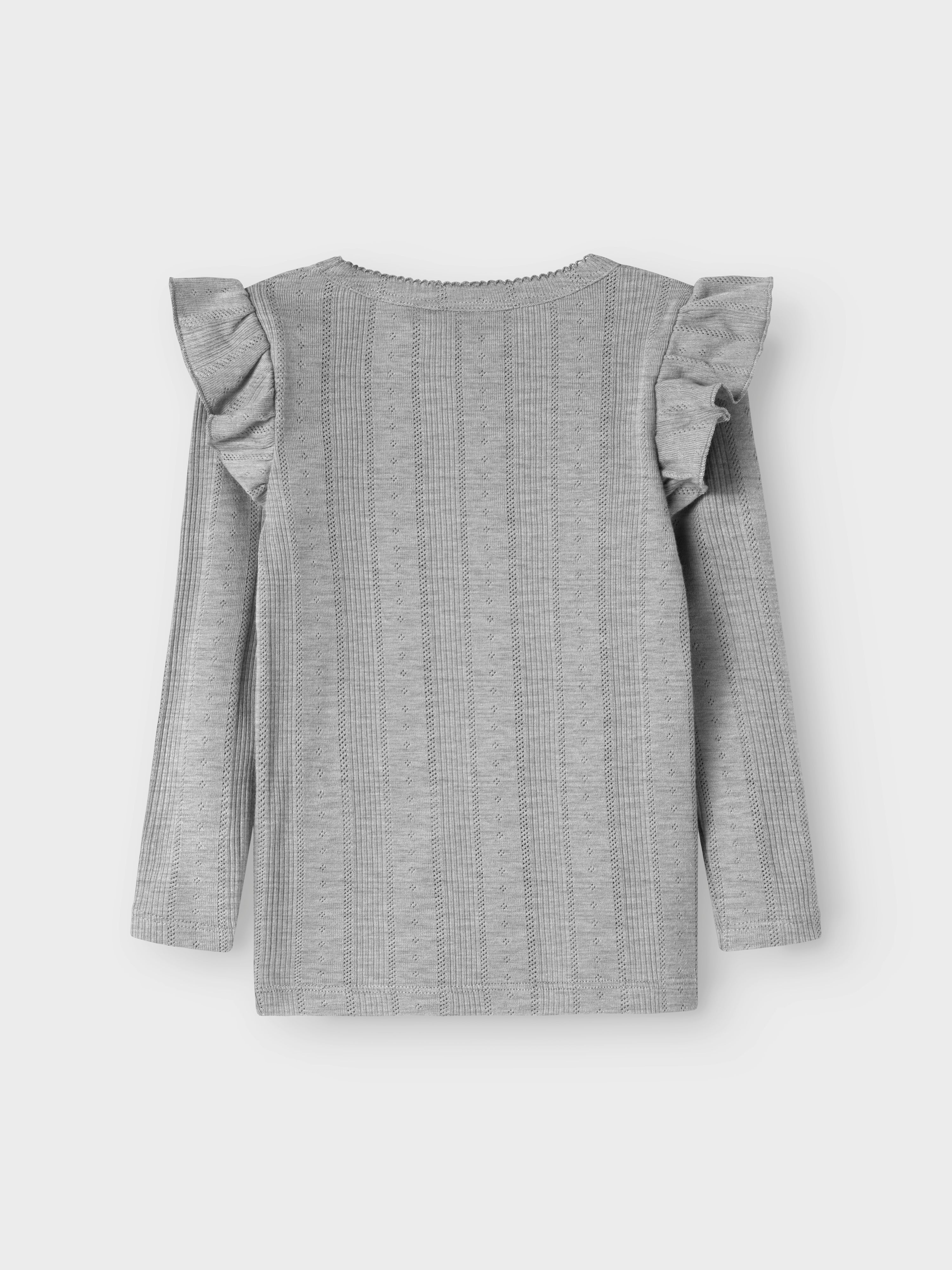 Name It Julia Slim Top Noos - Grey Melange