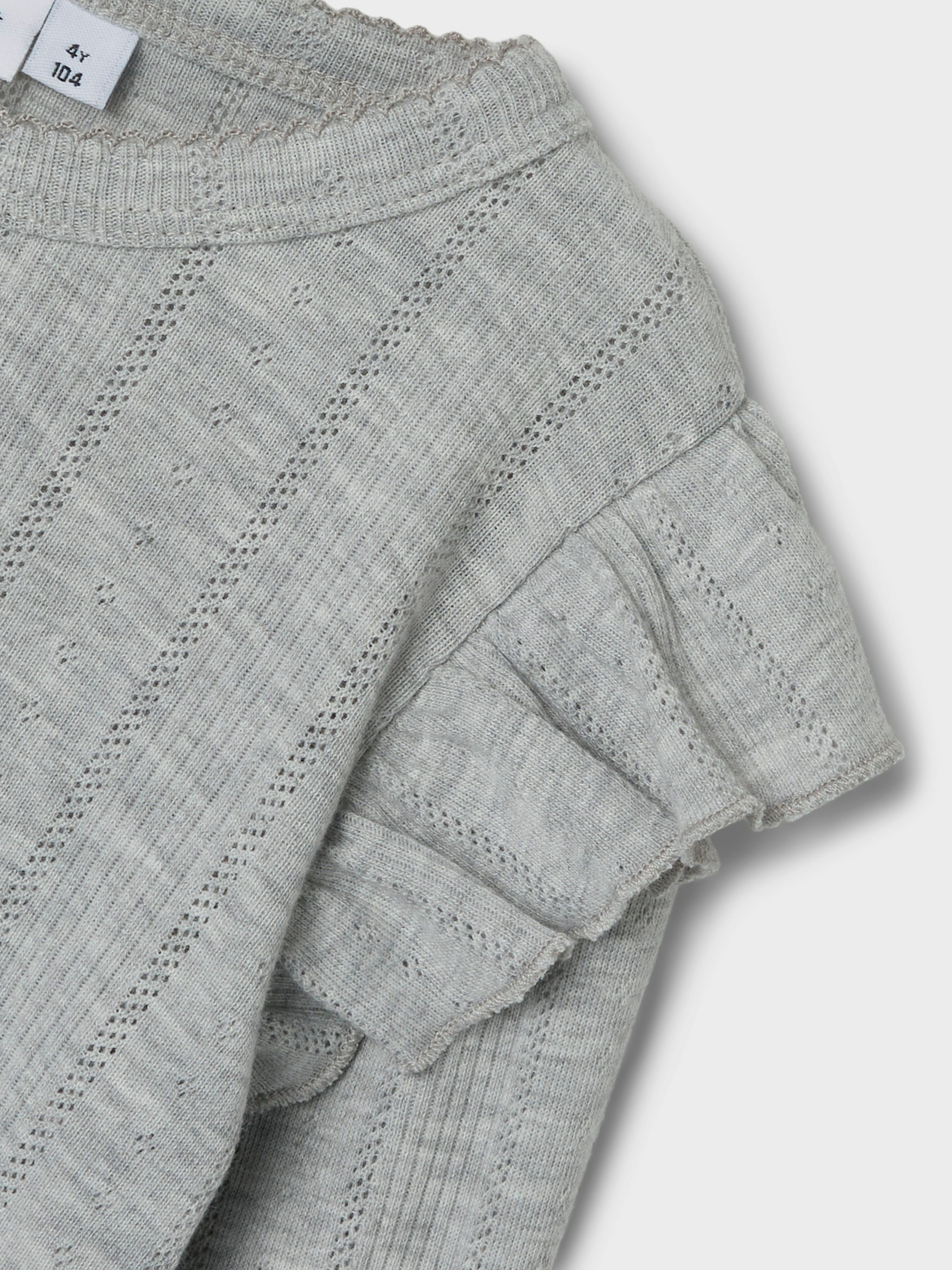 Name It Julia Slim Top Noos - Grey Melange