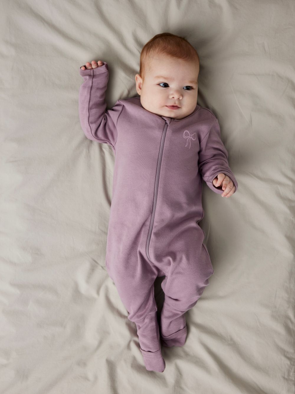 Name It Nightsuit 2 pak Pink Bow - Barely Pink