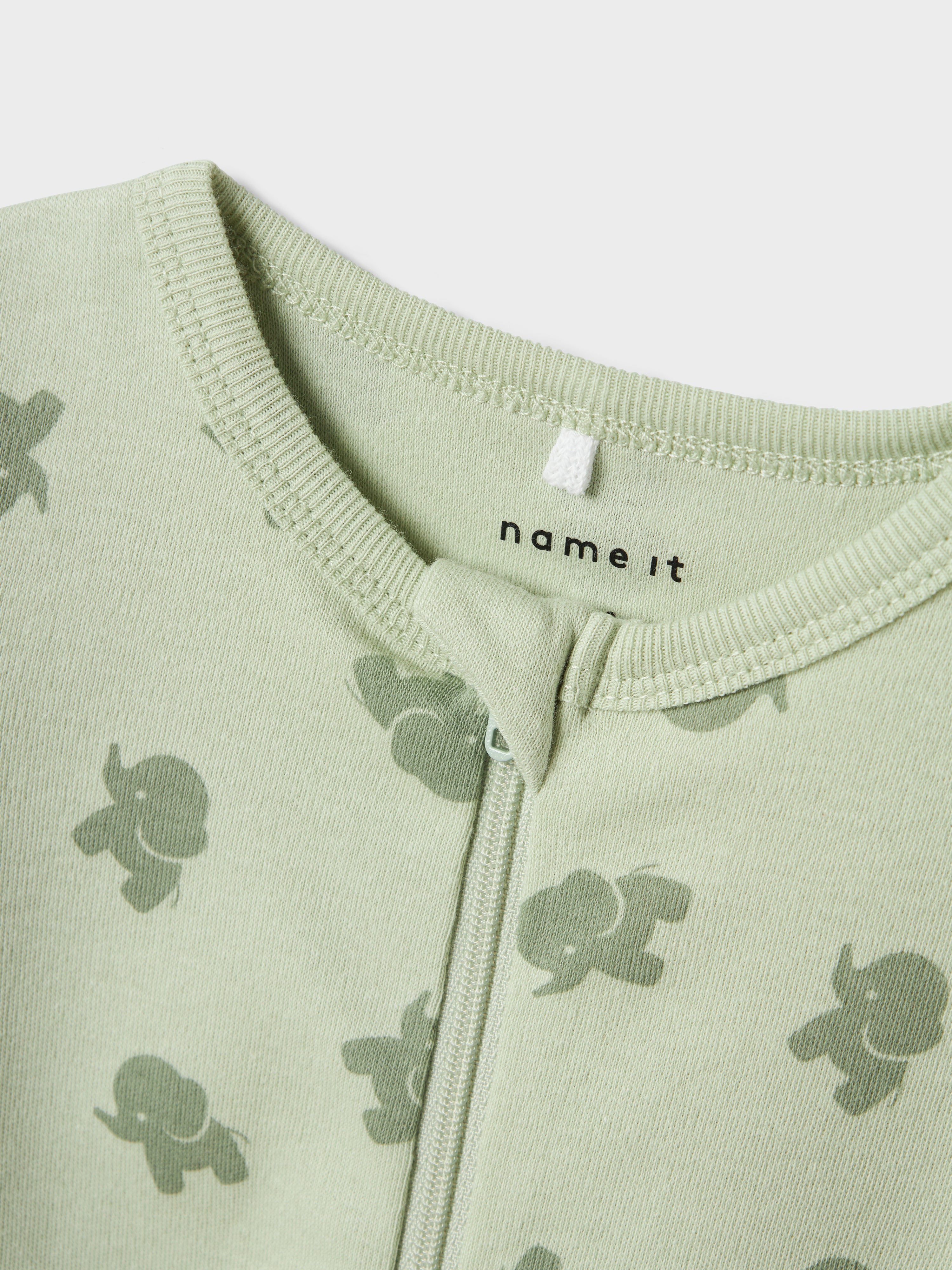 Name It Nightsuit 2 pak Elephant - Sea Foam