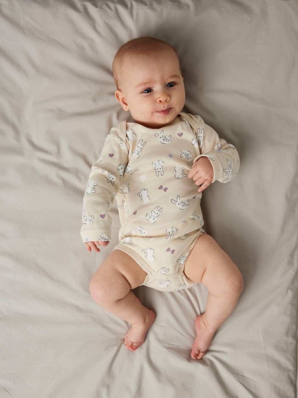 Name It Body 3 pak Rabbit - Summer Sand