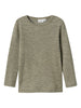 Name It Wax Wool Rib LS Top - Dried Sage