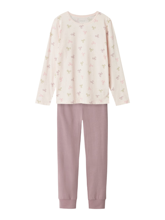 Name It Nightset Barely Pink Bow NOOS - Barely Pink